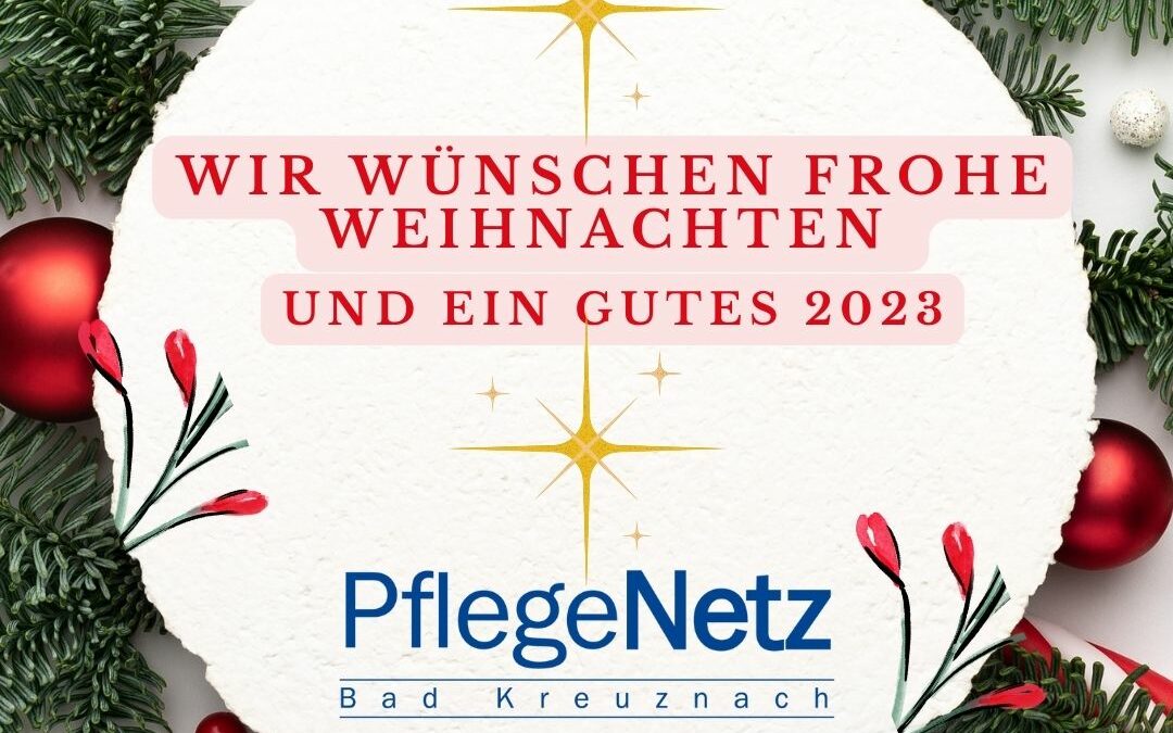 Frohe Weihnachten und ein gutes 2023!