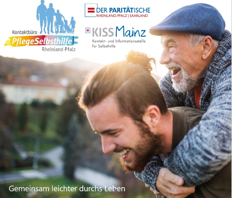 Im Gespräch mit Carola Beck, die Mitarbeiterin des Kontaktbüros PflegeSelbsthilfe c/o KISS Mainz